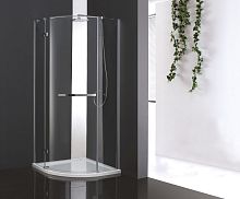 Cezares BERGAMO-W-RH-1-120/100-ARCO-C-Cr-L-IV Душевой уголок, хром