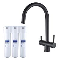 Swedbe SELENE PLUS K8042BK Смеситель для кухни