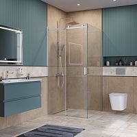 BelBagno SOFT CLOSE-2 SOFT_CLOSE-2-A-1-100-C-GM Душевой уголок