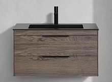 Vincea VMC-2C2800RO Chiara 2D База под раковину, 80х48 см, подвесная, R.Oak (темный дуб)