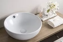 BelBagno BB1077 Раковина накладная керамическая 43 см, белая