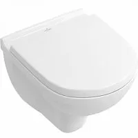 Villeroy & Boch 5688HR01 O.Novo Комбинированная система (унитаз подвесной 36х49 см + крышка микролифт), альпийский белый (White Alpin)