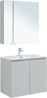 Aquanet 00274210 Алвита New Комплект мебели для ванной комнаты, серый