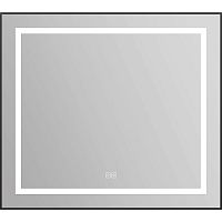 Belbagno SPC-KRAFT-885-785-TCH-WARM-NERO Kraft Зеркало с подсветкой, 89х79 см, черное