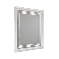 Azario ФР-00001364 Магнум Зеркало, с подсветкой, 61х81 см, белое купить  в интернет-магазине Сквирел