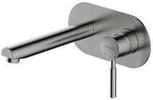 WasserKraft 4230 Wern Смеситель для раковины встраиваемый, никель