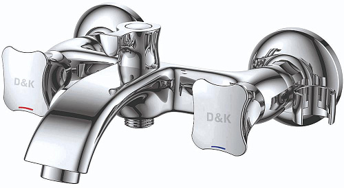 D&K DA1383201 HessenGrimm Смеситель для ванны, хром D&K DA1383201 HessenGrimm Смеситель для ванны, хром