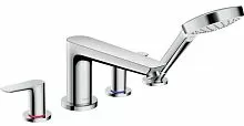Hansgrohe 71748000 Talis E Смеситель на край ванны, на 4 отверстия, хром