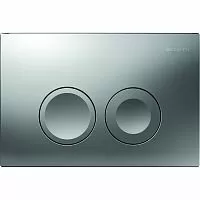 Geberit 115.125.46.1 DELTA21 Смывная клавиша, пластик/хром матовый