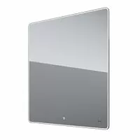 Dreja 99.9029 Point Зеркало, 80x90 см, сенсорный выключатель/LED-подсветка, белое купить  в интернет-магазине Сквирел