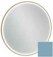 Jacob Delafon EB1290-S50 ODEON RIVE GAUCHE Зеркало 90 см, с подсветкой, рама аквамарин сатин купить  в интернет-магазине Сквирел
