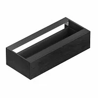 Cezares CADRO-100-1C-SO-NR-BLUM Cadro Тумба под металлический каркас, черный купить  в интернет-магазине Сквирел
