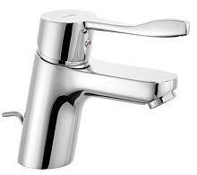 Kludi 372840565 Pure&Easy CARE Смеситель на умывальник, c донным клапаном, хром