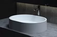 Salini 1102211M Gloria 10 Раковина накладная, 56х44 см, материал S-Stone - матовой