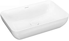 Kerama Marazzi PLR.wb.55 Plaza Раковина накладная 55х36 см, белый глянец