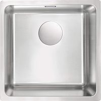 Deante ZPE_010B Egeria Мойка кухонная 44х44 см, брашированная сталь