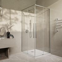 Vincea Slim-N VSS-4SN8010CLBN Душевой уголок