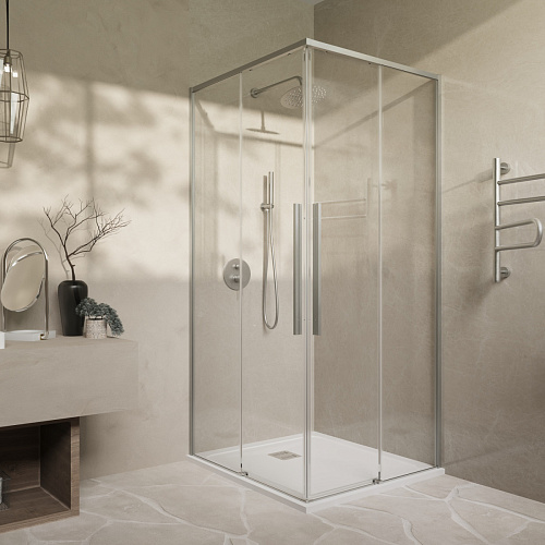 Vincea Slim-N VSS-4SN8010CLBN Душевой уголок