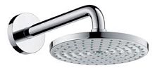 Hansgrohe 27476000 Верхний душ 180 мм, с держателем 241 мм