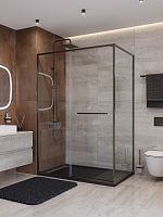 Cezares LUX LUX-AH-FS-11-130/100-C-GM Душевой уголок