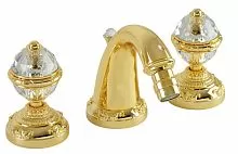 Migliore 27180 Cristalia Смеситель для биде, ручки Crystal/золото