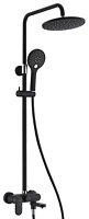 Сет 2233 A17401, Душевая стойка (Black)