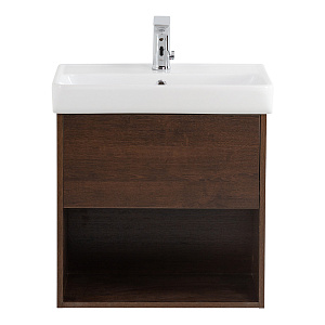 BelBagno NEON-600-1C-SO-RS База под раковину 60х35 см, подвесная, Rovere Scuro (темный дуб)