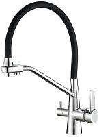 Aquanika AQC013CRBL Comfort Смеситель для кухни, хром