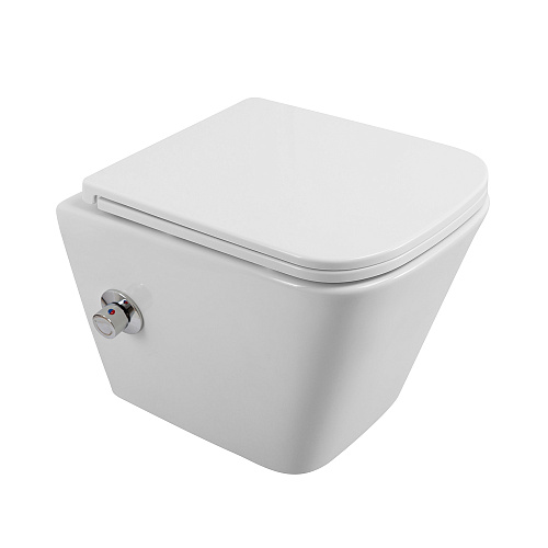 BelBagno BB3103CHR-BS/SC Унитаз подвесной, с функцией биде BelBagno BB3103CHR-BS/SC Унитаз подвесной, с функцией биде