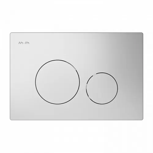 AM.PM I049001 Pro L, Клавиша для инсталляции пневматическая, белый глянец