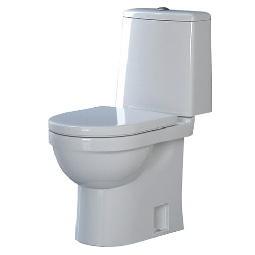 Sanita Luxe SL900002 Next Luxe Унитаз-компакт напольный 36х65 см, с сиденьем, белый