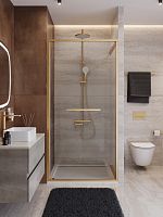 Cezares LUX LUX-B-FS-1-90-C-BORO Душевая дверь в нишу