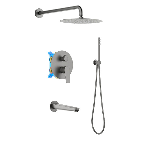 Aquatek БЕТТА AQ1173BGM Душевой комплект встраиваемый Aquatek БЕТТА AQ1173BGM Душевой комплект встраиваемый