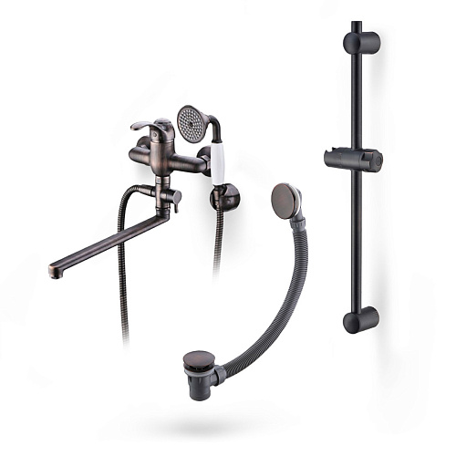 WasserKRAFT Isar 1300 A1302L.049.055 Смеситель для ванны