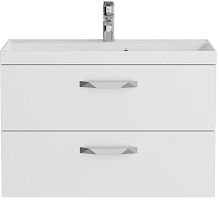 BelBagno AURORA-800-2C-SO-BL База под раковину 80х45 см, подвесная, Bianco Lucido (белый глянец)