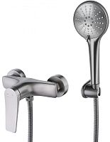 Lemark LM3703GM Bronx Смеситель для душа, графит