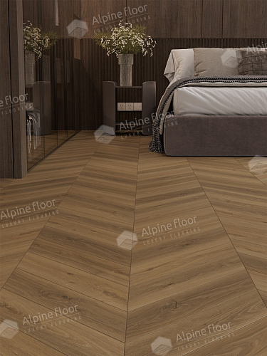 Ламинат Alpine Floor Chevron Art Дуб Тибет LF109-07, 550*112*12mm купить