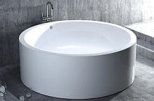 Salini 101111G ISOLA Круглая ванна 200 см, материал S-Sense - глянцевая