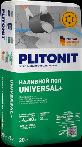 Plitonit  PLITONIT Universal + -20 Ровнитель купить недорого в интернет-магазине Сквирел