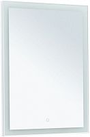 Aquanet 00274025 Гласс Зеркало без подсветки, 60х80 см, белое