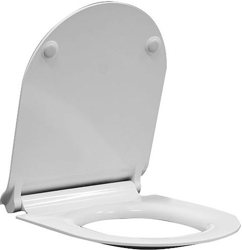 GSI MS86CSN11 Seat&cover Сиденье для унитаза SoftClose/Quick Release, белый глянцевый