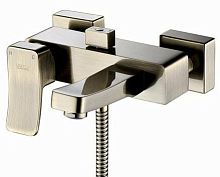 WasserKRAFT 1601 Exter Смеситель для ванны, с коротким изливом, светлая бронза