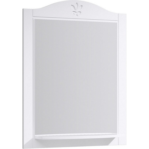Aqwella FR0207 Franchesca Зеркало подвесное 75х93 см, белый купить  в интернет-магазине Сквирел