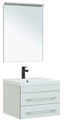 Aquanet 00281102 Верона Комплект мебели для ванной комнаты, белый купить  в интернет-магазине Сквирел