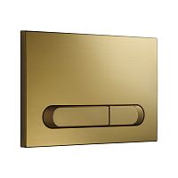 KKPol 350/PBG/050-00-00 M09 Смывная клавиша для инсталляции, брашированное золото