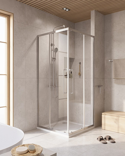 Cezares RELAX-304-A-2-100-C-CR Душевой уголок Cezares RELAX-304-A-2-100-C-CR Душевой уголок