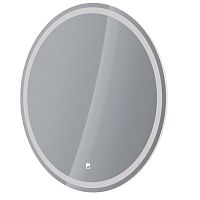 Dreja 99.2008 Luno Зеркало, 60х60 см, сенсорный выключатель/LED-подсветка/антизапотевание, белое