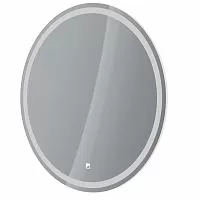 Dreja 99.2008 Luno Зеркало, 60х60 см, сенсорный выключатель/LED-подсветка/антизапотевание, белое купить  в интернет-магазине Сквирел