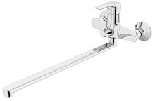 IDDIS, RAYSBL2i10WA Ray Смеситель для ванны, с длинным изливом, с керамическим дивертором, глянцевый хром