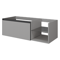 Armadi Art QUATRO 790-M6-120-L-RIB-A Тумба купить  в интернет-магазине Сквирел